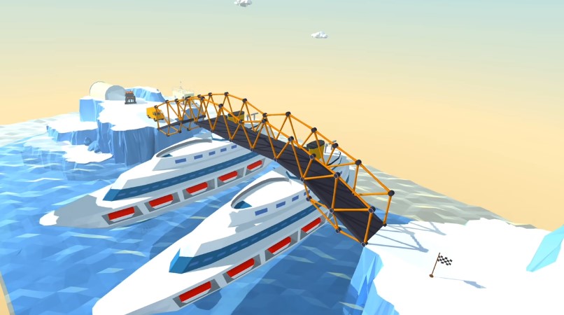 Build a Bridge! купить ключ — Головоломка, где ваш мост рухнет. И это будет весело.